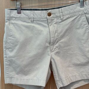 J. Crew Tan Flat Front Shorts